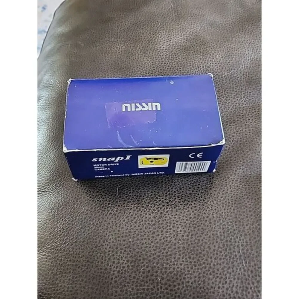 Rare NIB Nissin Snap I 35mm Film Motor Drive Camera‎ With Built In Flash